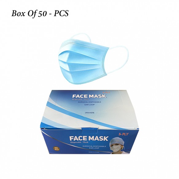 Face mask pack of 50